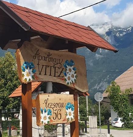Apartmaji Vitez Apartma 2 Bovec Eksteriør bilde