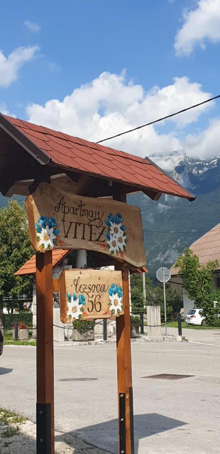 Apartmaji Vitez Apartma 2 Bovec Eksteriør bilde